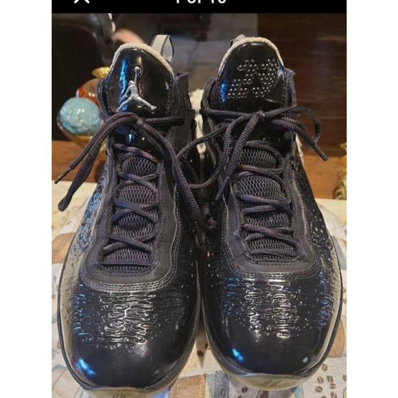 Jordan Other - Air Jordan Basketball Shoes Size 12 Black /silver.(#1465)